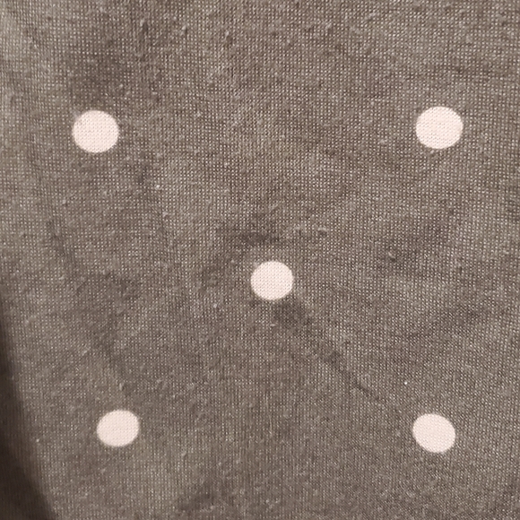 12/$30 sage green polka dot sleep shirt/dress - 18 to 24 months - Picture 3 of 7